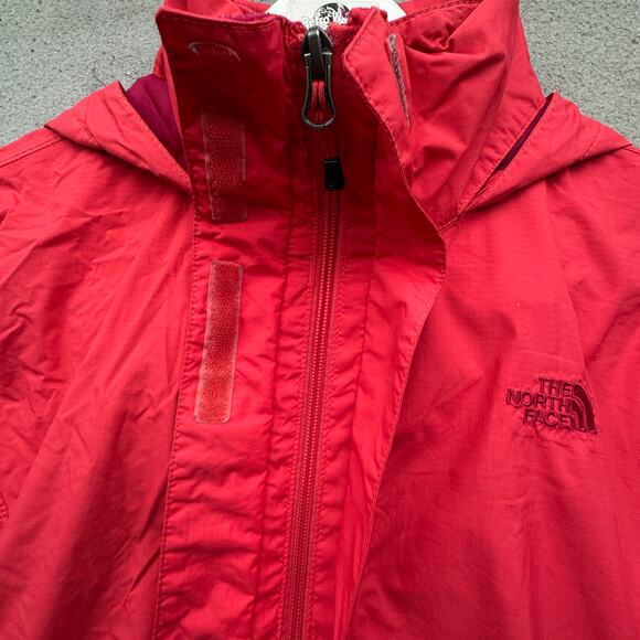 The North Face Hyvent Lightweight Ripstop Jacket Womens XL Pink Hooded - Picture 12 of 16